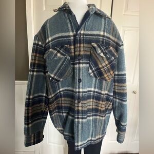 Woolrich Vintage Plaid Shirt Jacket